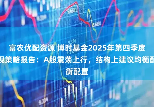 富农优配资源 博时基金2025年第四季度宏观策略报告：A股震荡上行，结构上建议均衡配置